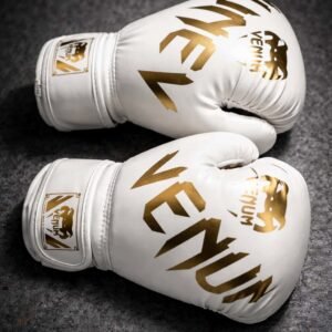 BOX RUKAVICE VENUM 6 UNCI-djecije – BIJELE